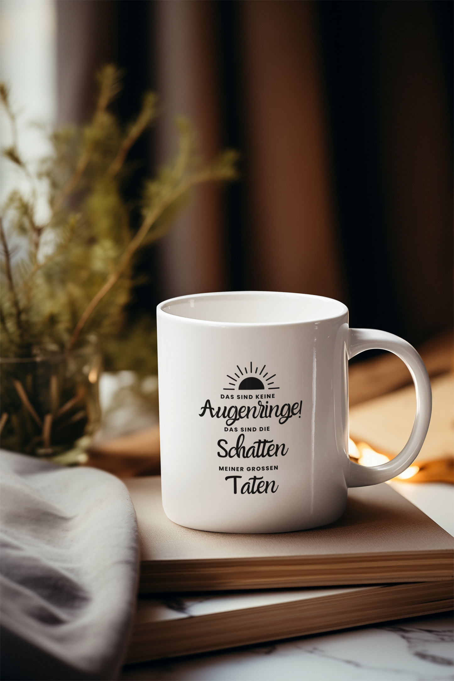 Tasse „Das sind keine Augenringe“