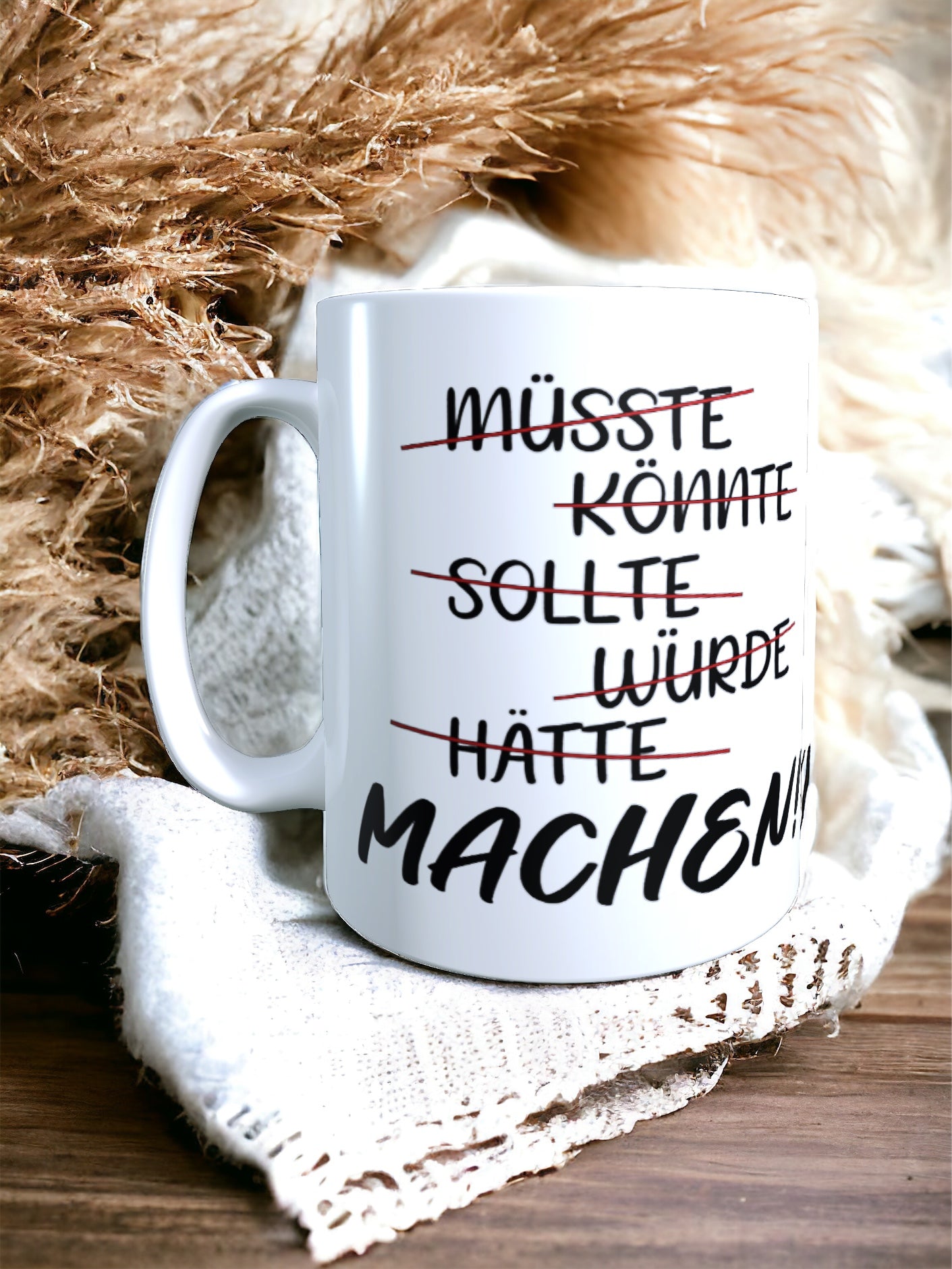 Tasse „Machen!“