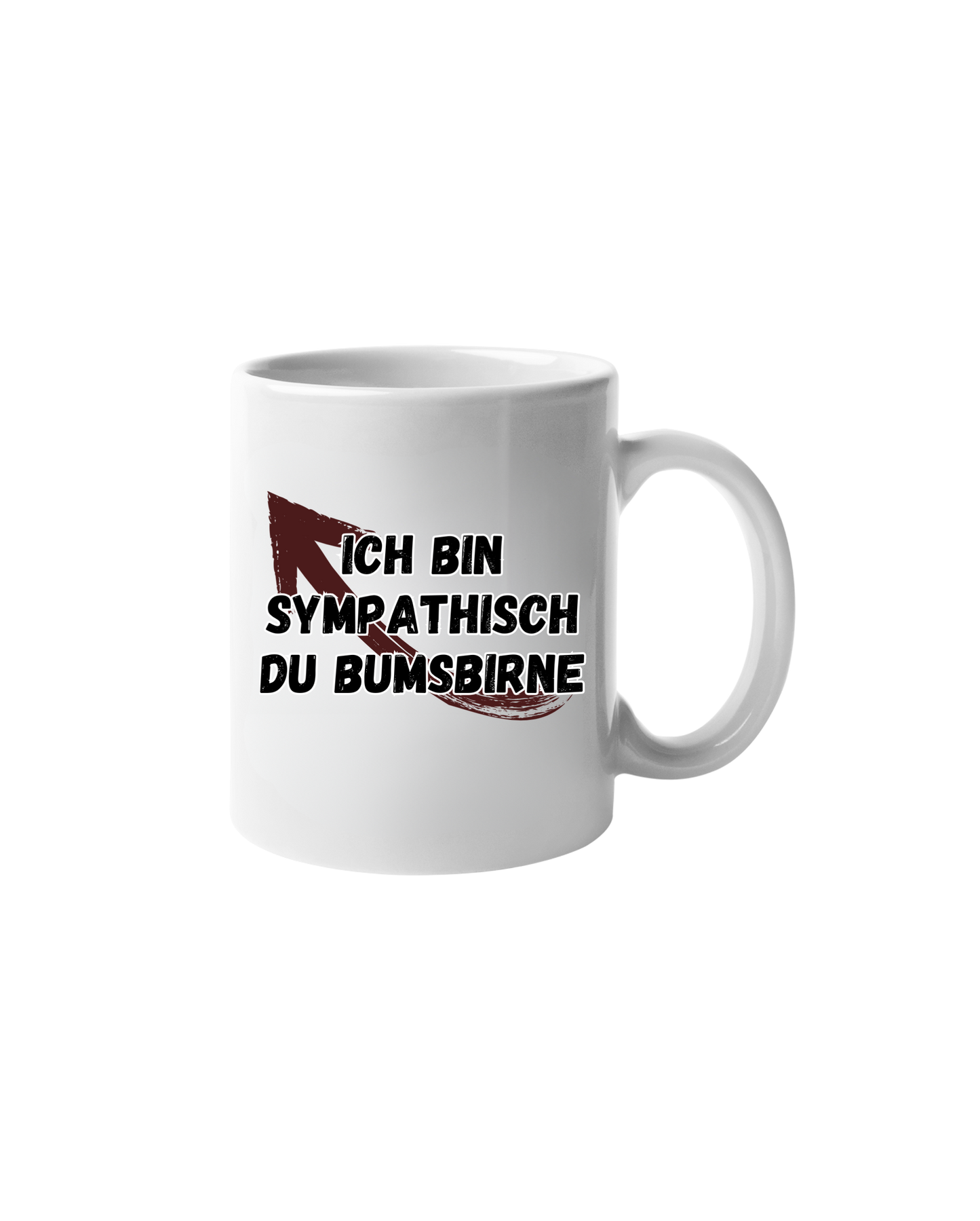 „ Ich bin sympathisch“ Tasse