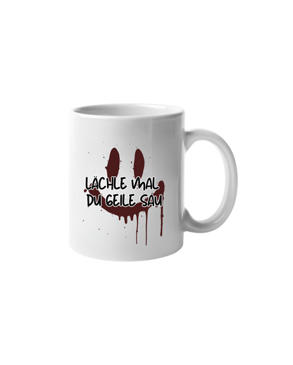 „Lächle mal“ Tasse