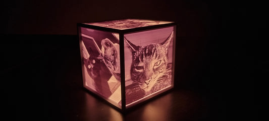 Lampe "Lithopane"