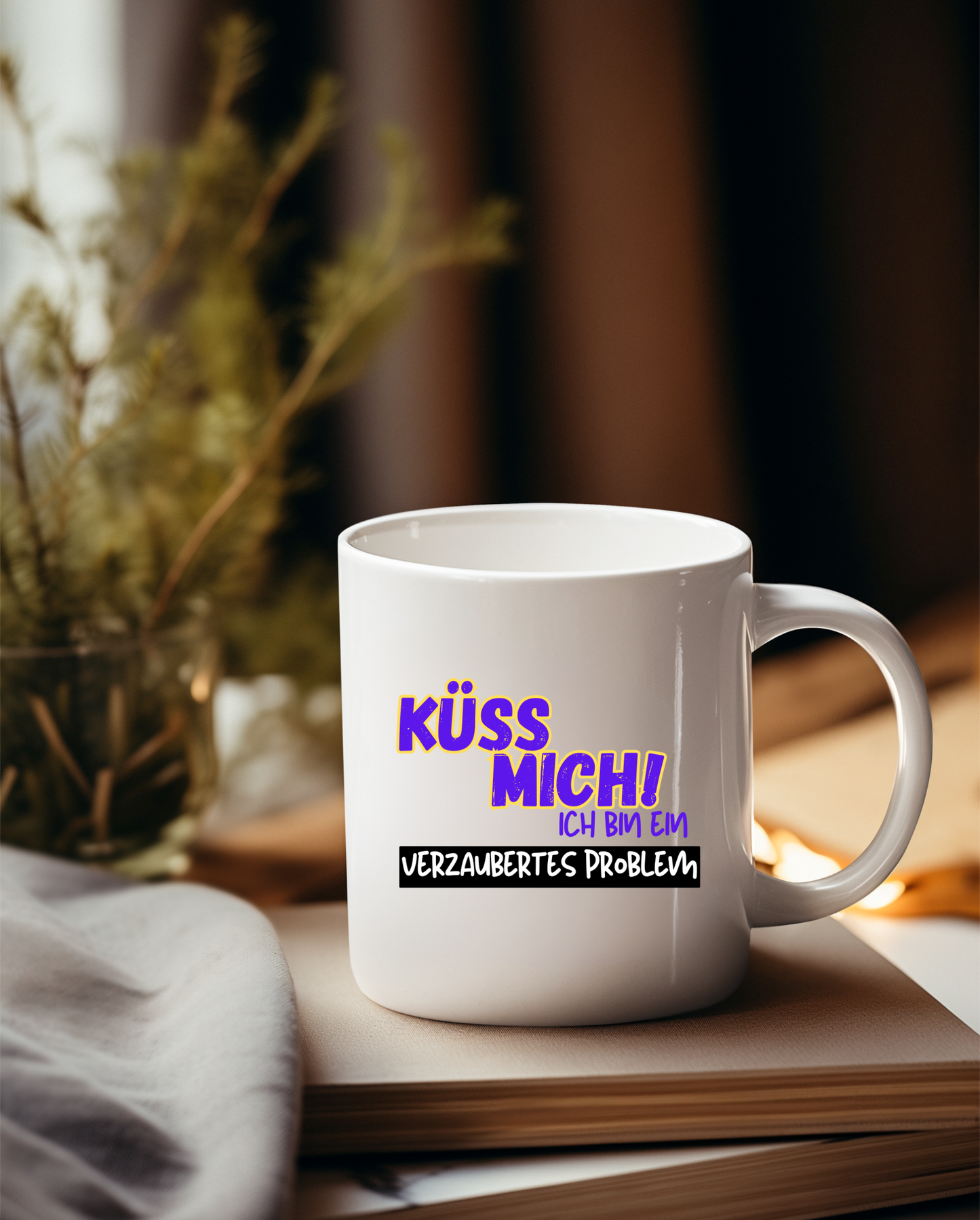 „Küss mich“ Tasse