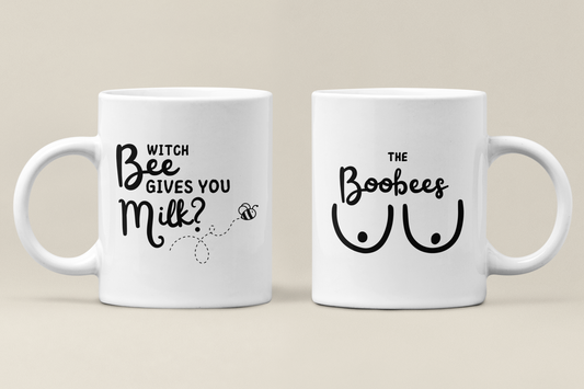 Tasse „Witch Bee gives Milk“