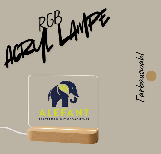 RGB Acryl Lampe