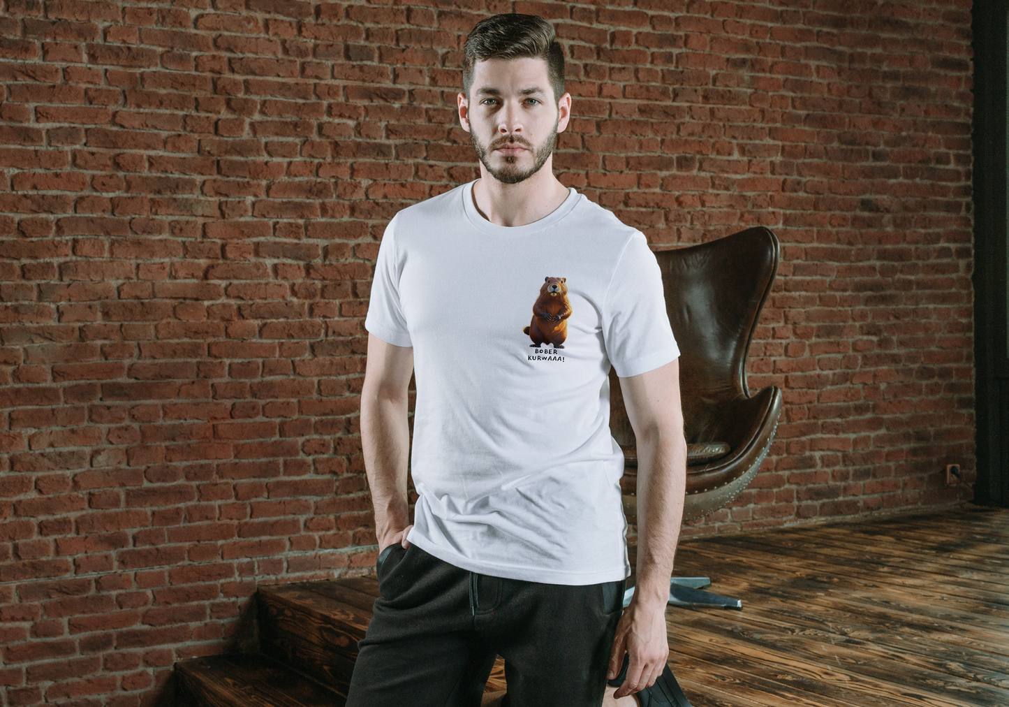 T-Shirt „Bober Kurwa“