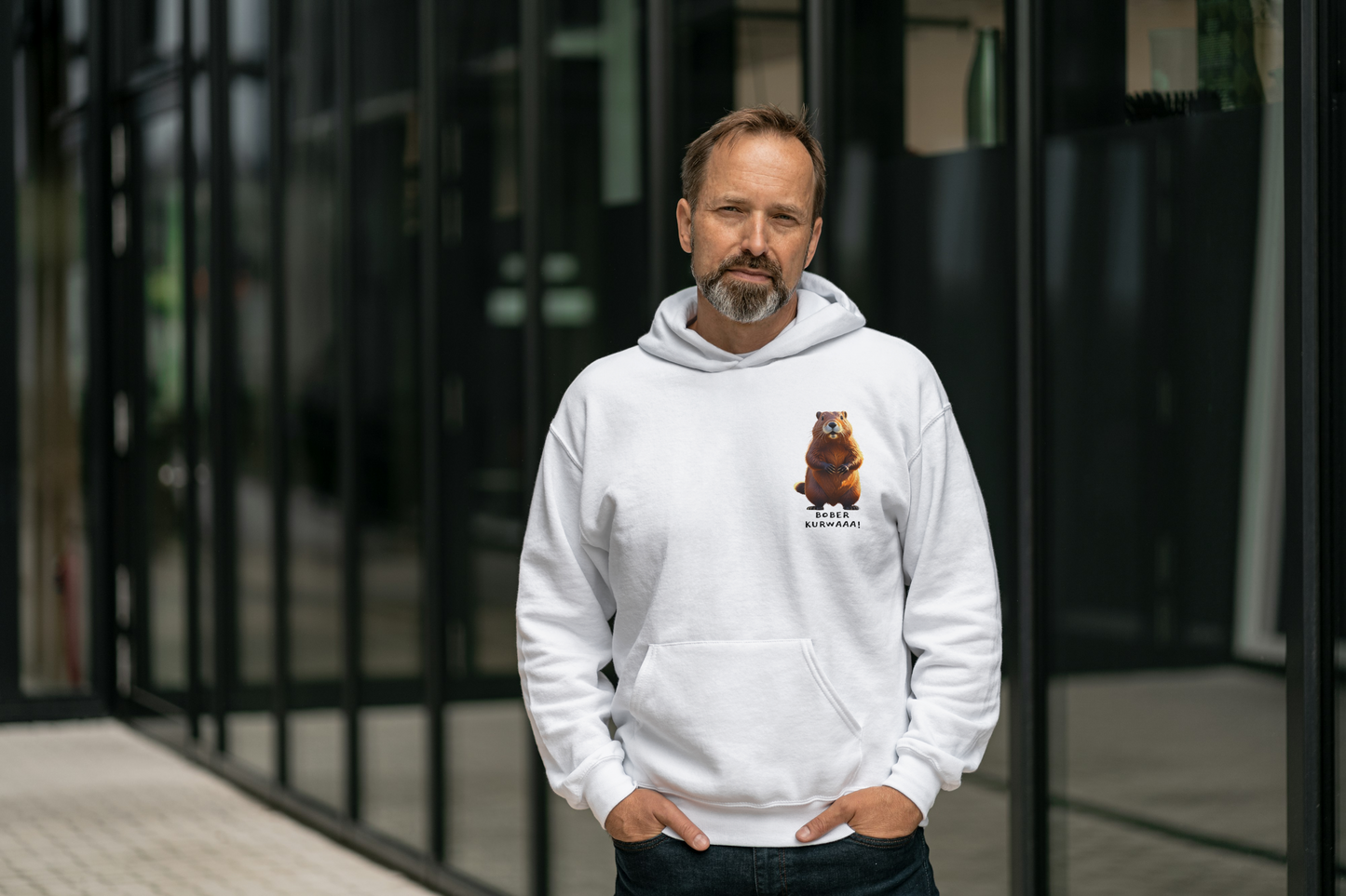 Hoodie „Bober Kurwa“