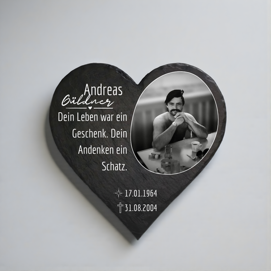 Schieferherz -für Immer und ewig-