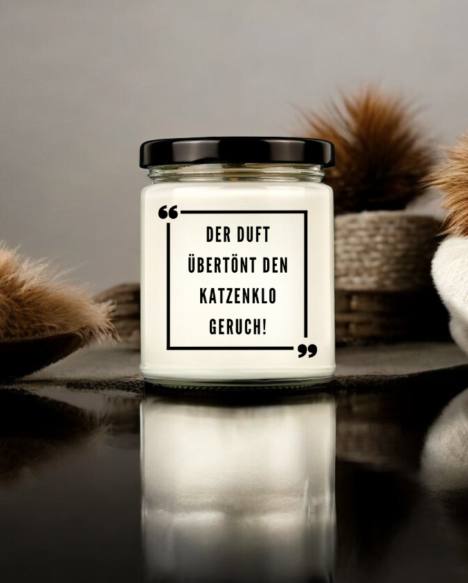 Duftkerzen aus reinem Soja | Katzenklo