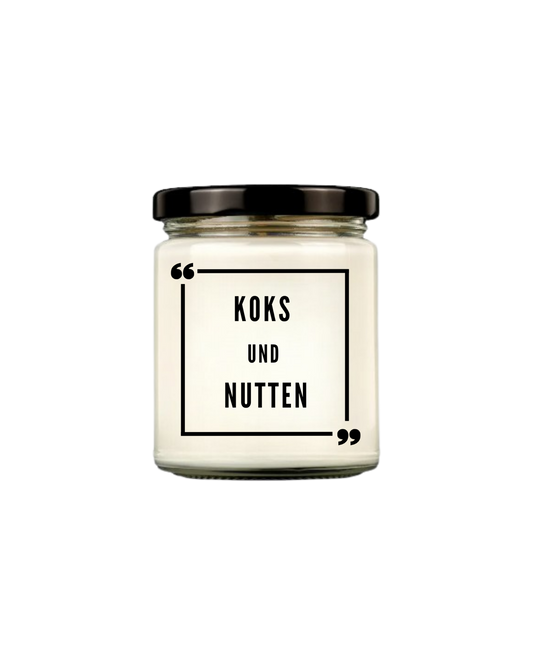 Duftkerzen aus reinem Soja | Koks und Nutten