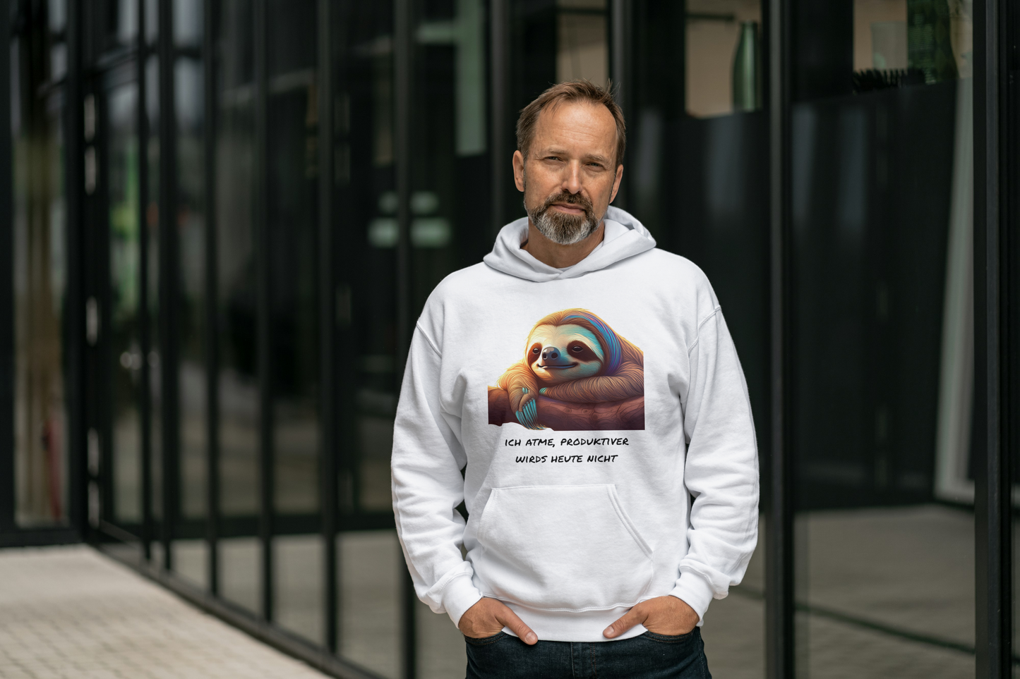Hoodie „Faultier“
