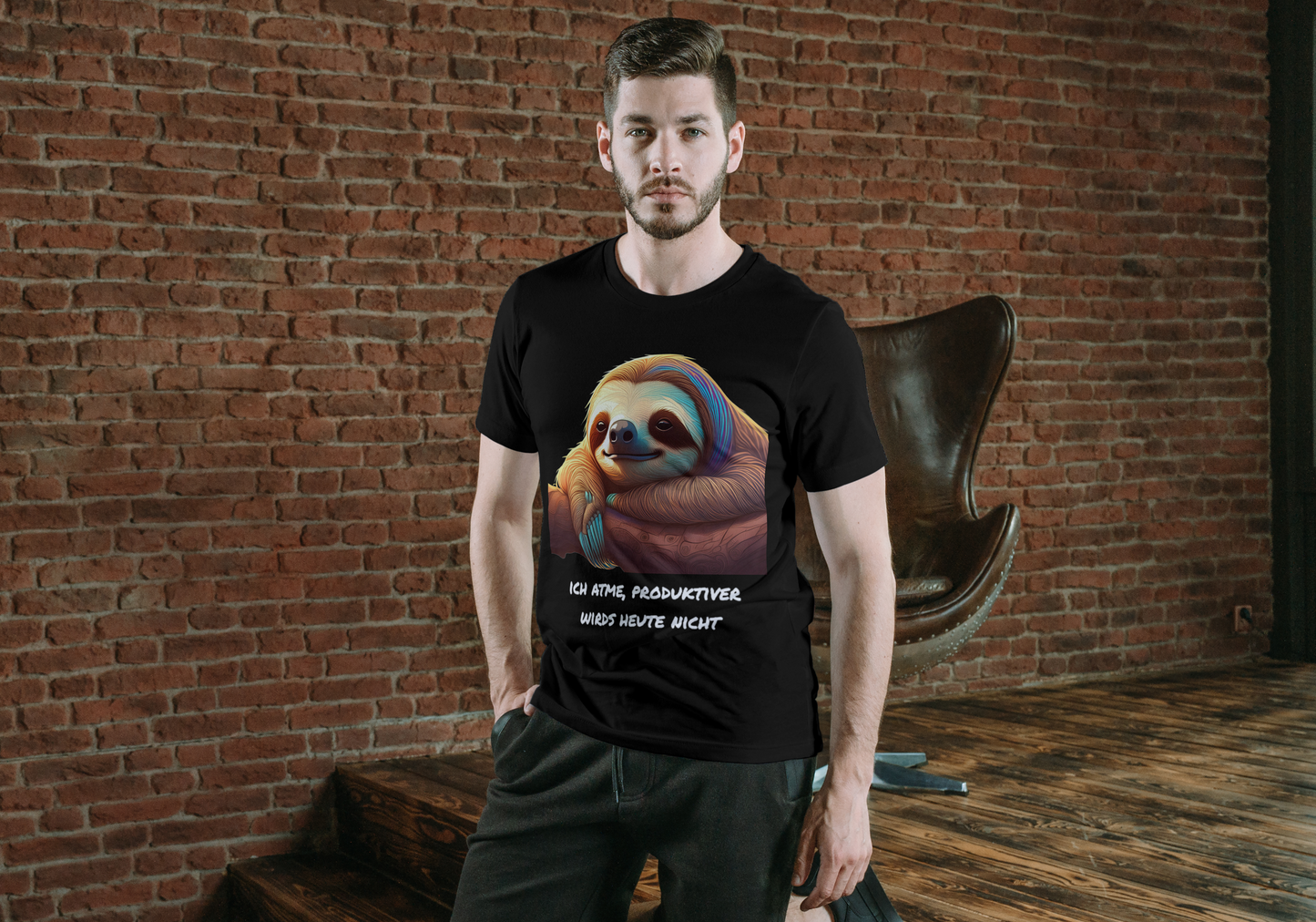 T-Shirt „Faultier“