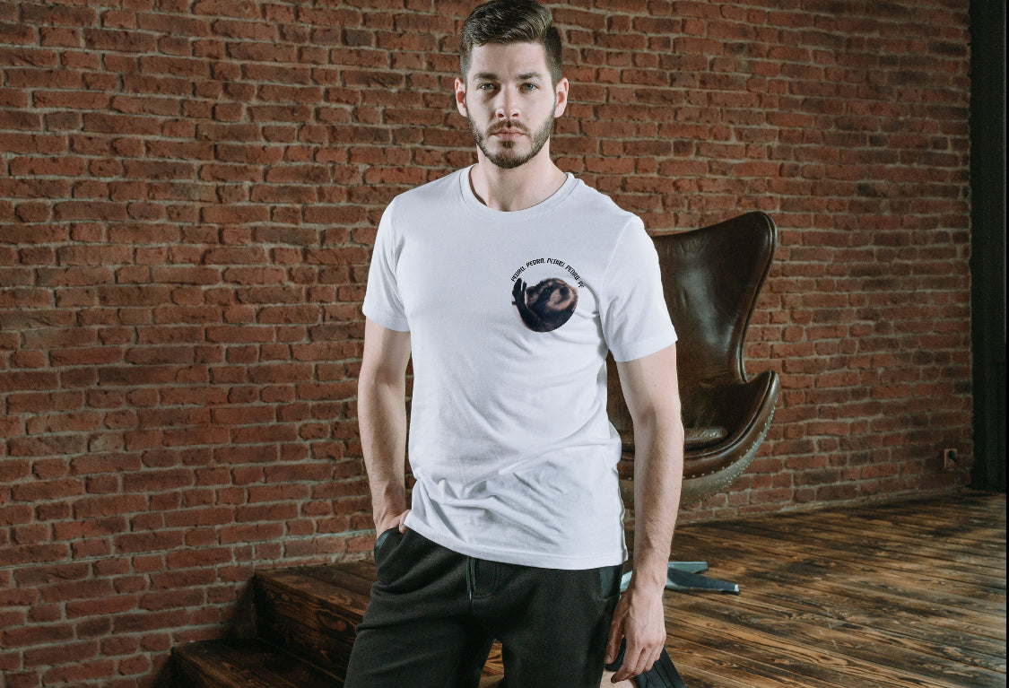 T-Shirt „Pedro the Raccoon“