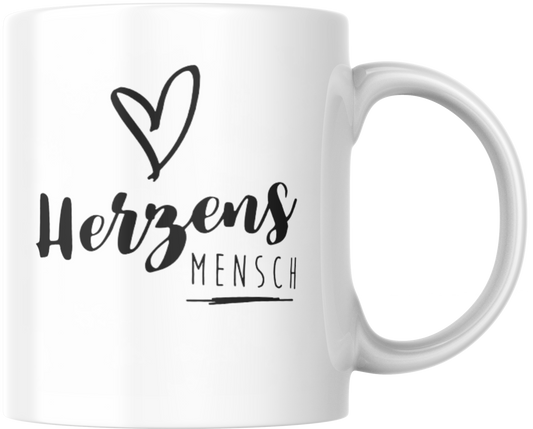 Tasse „Herzensmensch“