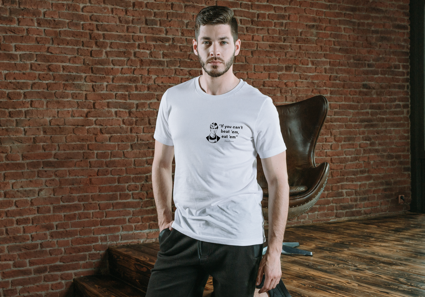 T-Shirt "if you cant beat em´"