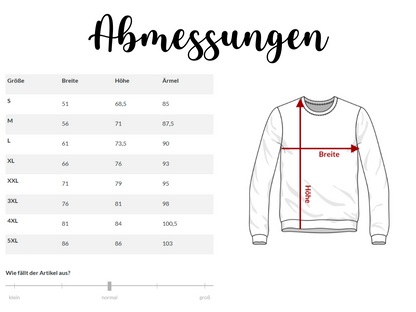 Besticktes Sweatshirt für Väter | Unisex Crew Neck | Hochwertige Stickerei