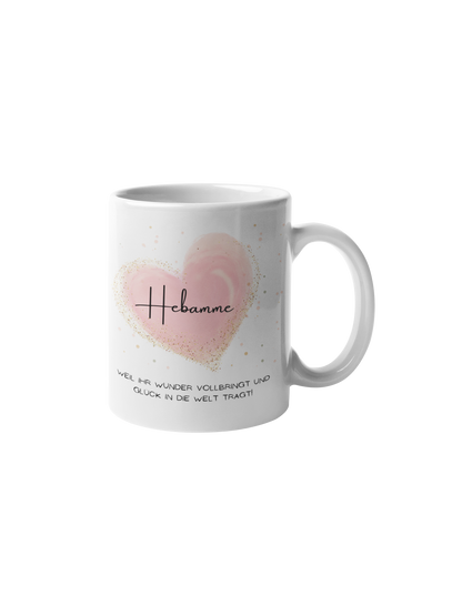 Dankeschön-Tasse für deine Hebamme - Ein besonderes Geschenk 🌷☕