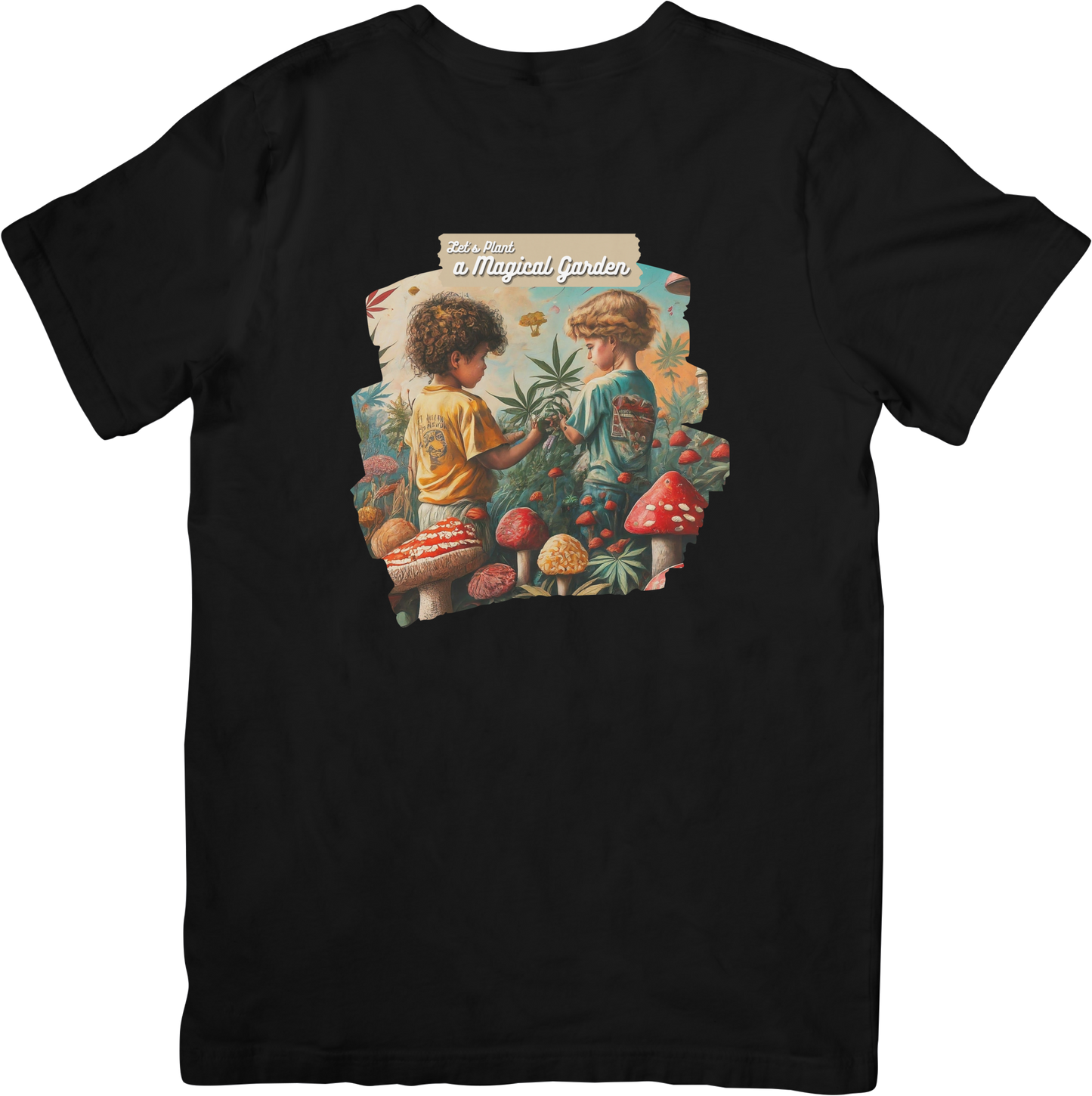 T-Shirt „lets plant a magical Garden“