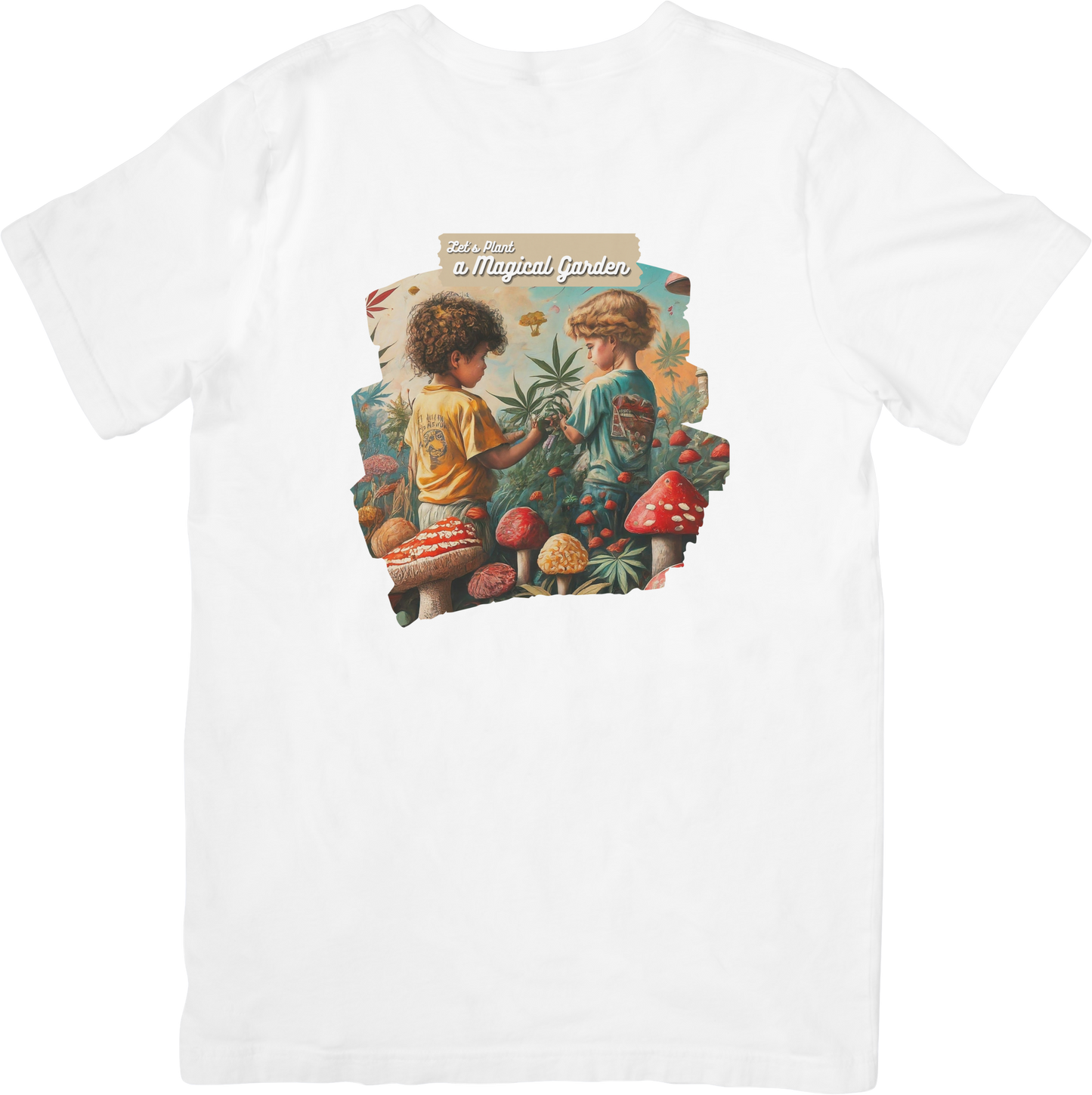 T-Shirt „lets plant a magical Garden“