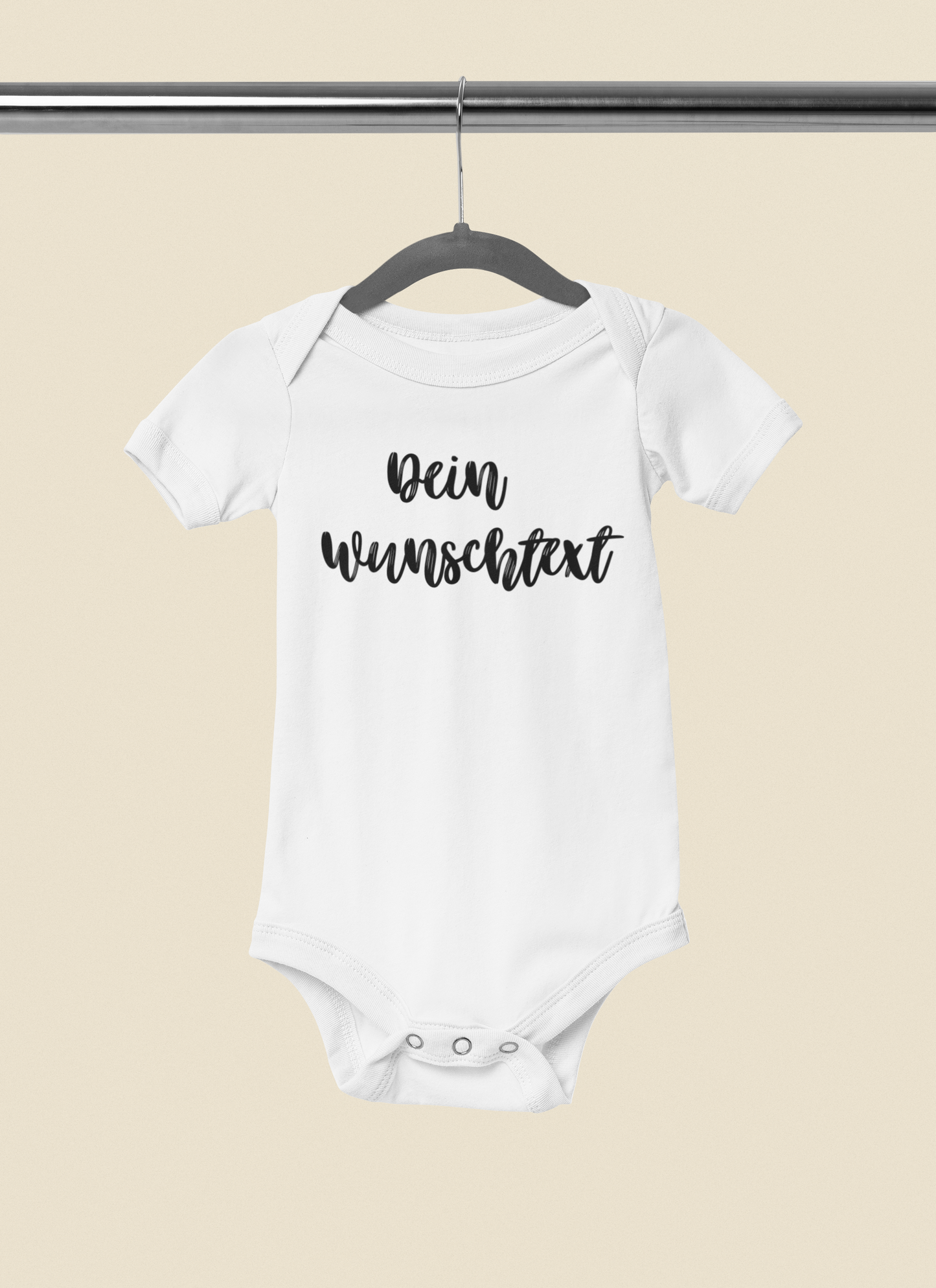 Kurzarm Body "Dein Wunschtext"